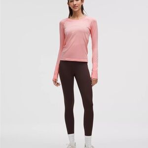 lululemon athletica Pink Long Sleeve Top